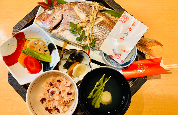 おくいぞめ料理